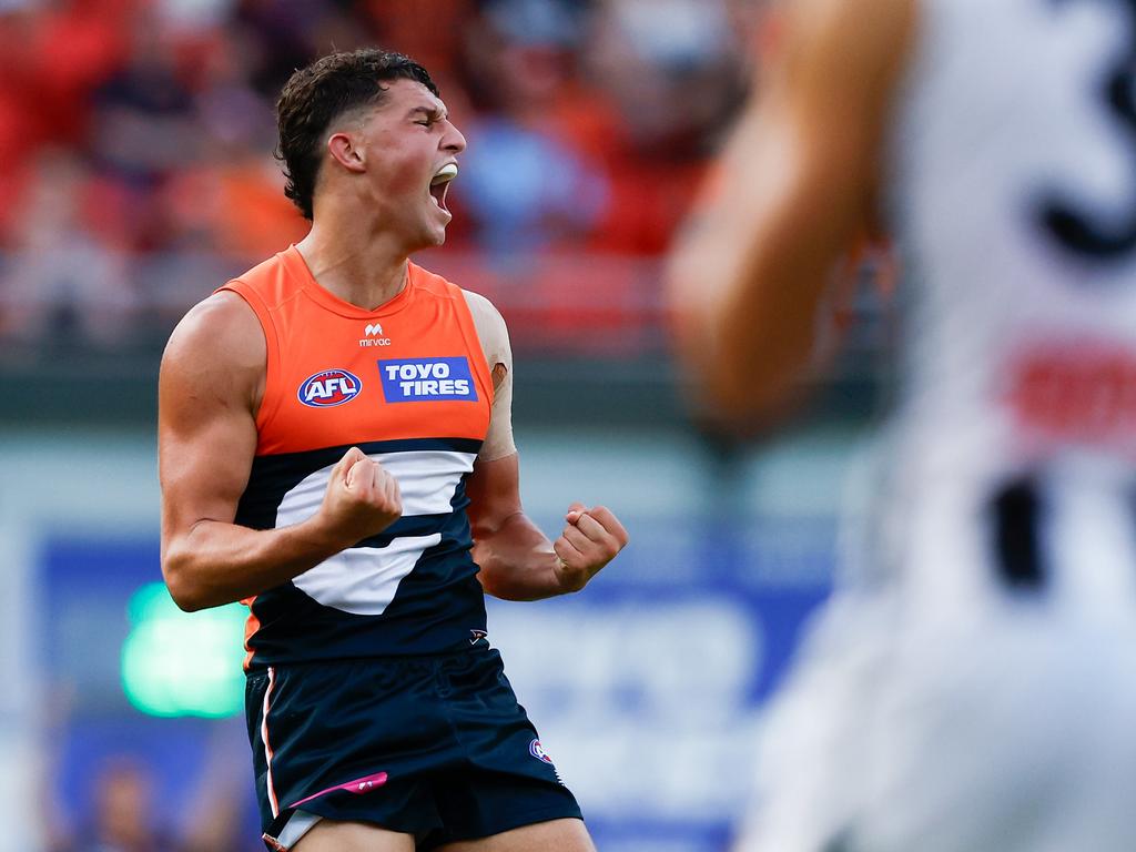 Patch wants to get Finn Callaghan into his side - but likes the GWS young gun. Picture: Michael Willson/AFL Photos via Getty Images.