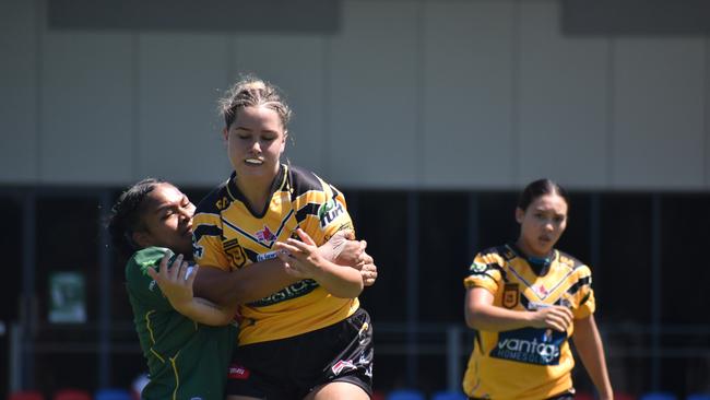 Harvey Norman under 19s game between the Ipswich Jets and Sunshine Coast Falcons. Saturday March 4, 2023. Picture, Nick Tucker.