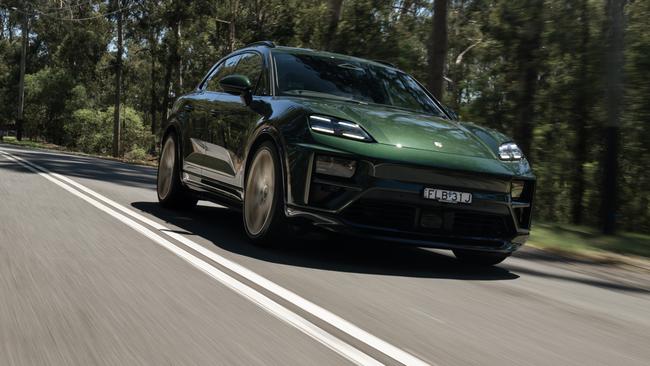 The 2024 Porsche electric Macan is a part of the brand’s long-term strategy towards electrification. Picture: Supplied