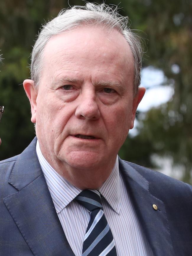 Former treasurer Peter Costello set up the Future Fund to make sure Australia had enough money to pay future military and public service pensions. Picture: David Crosling