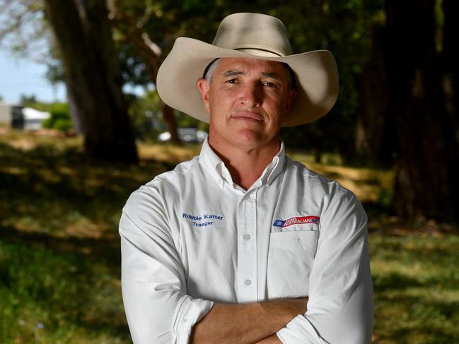 KatterÃs Australian Party leader Robbie Katter in Townsville. Picture: Evan Morgan