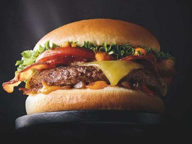 McDonald's wagyu beef burger