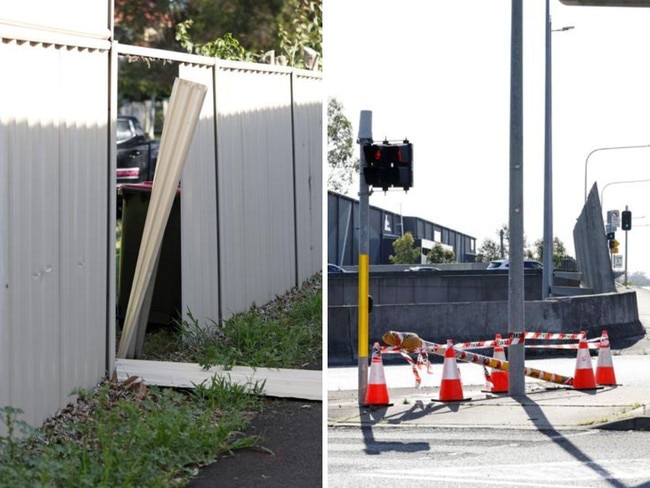 A police officer was allegedly stabbed in the back and chest. Picture: Supplied.