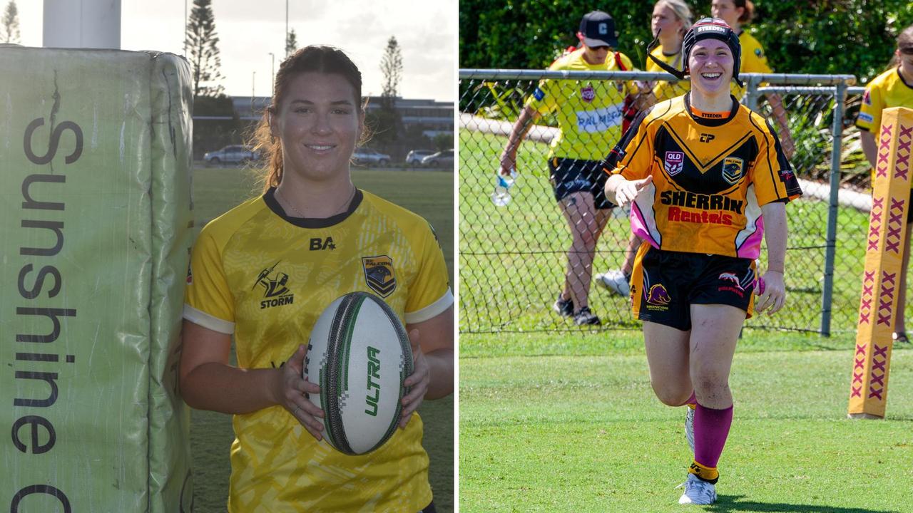 Falcons under-17s women’s players Tilly Cason and Emily Maher. Pictures: Eddie Franklin and Nicola Anne Photography.