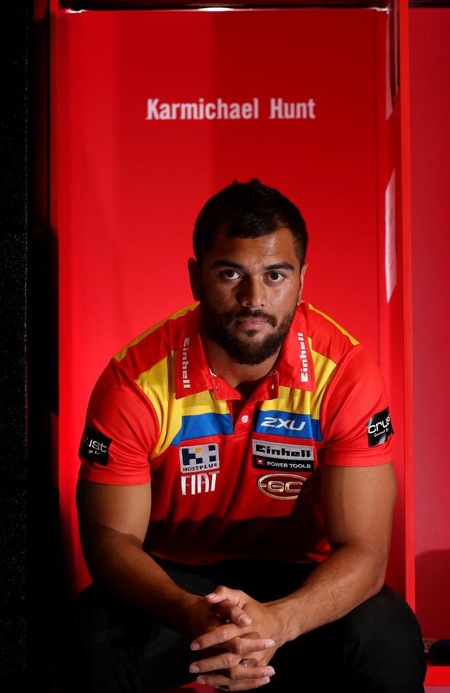 Karmichael Hunt is set to join the Queensland Reds after leaving AFL’s Gold Coast Suns.