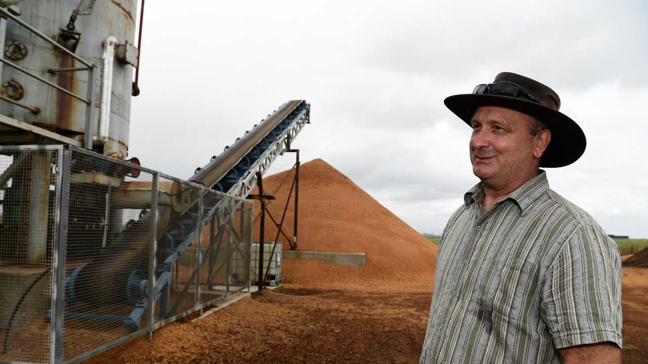 Essential Queenslands Ray Mountfort at the Isis Central manufacturing plant. Picture: Mike Knott