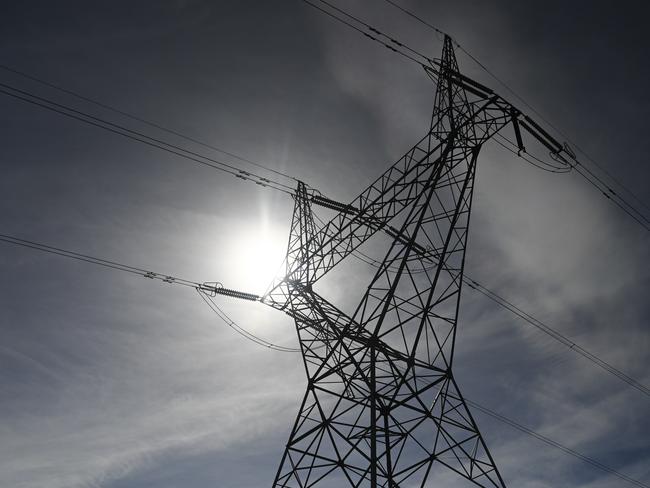 A power mast is seen near Tumut 3 power station at the Snowy Hydro Scheme in Talbingo, Tuesday, February 26, 2019. Scott Morrison announced today a further $1.3 billion investment into the Snowy Hydro 2.0 project. (AAP Image/Lukas Coch) NO ARCHIVING