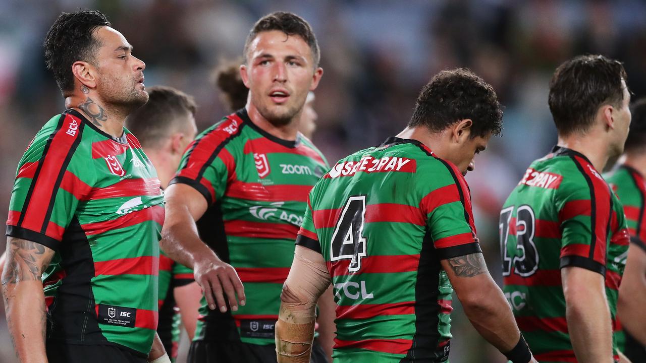 The Rabbitohs have made the preliminary final against Canberra.