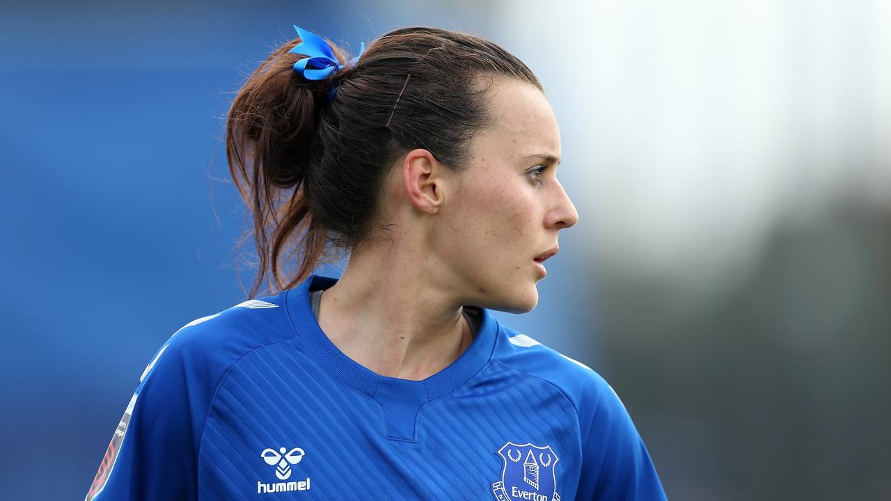 Hayley Raso is in England playing for Everton. Picture: Charlotte Tattersall/Getty Images