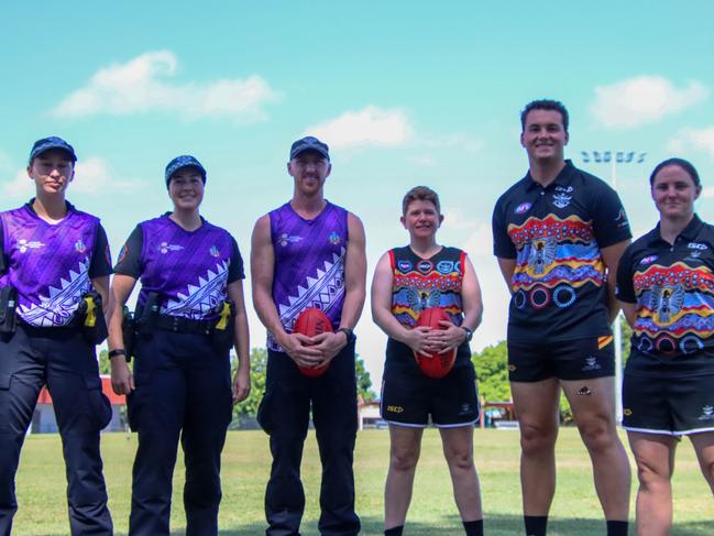 NTPFES will clash with the ADF in an ANZAC Day footy match. Picture: Ryan Saxelby / AFLNT Media