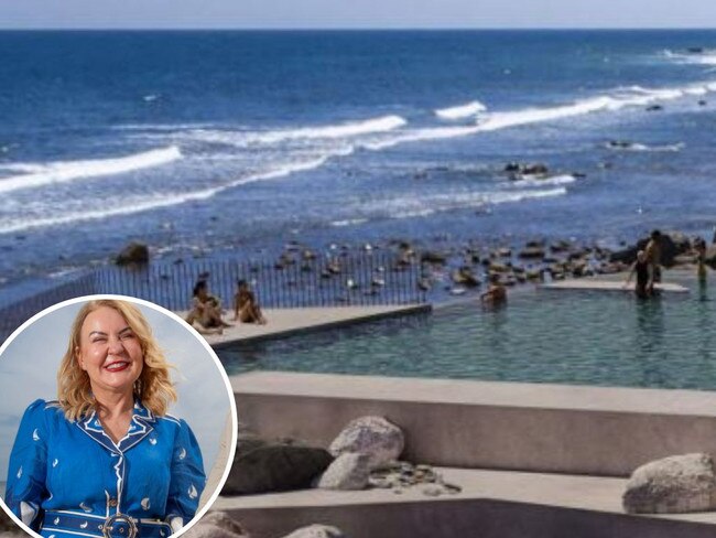 Liberal candidate and current Holdfast Bay Mayor Amanda Wilson was this week backed by an $11m promise that her party will bring the Marion Council’s plan for a Hallett Cove Coastal Pool to life if team Tarzia is elected in 2026.