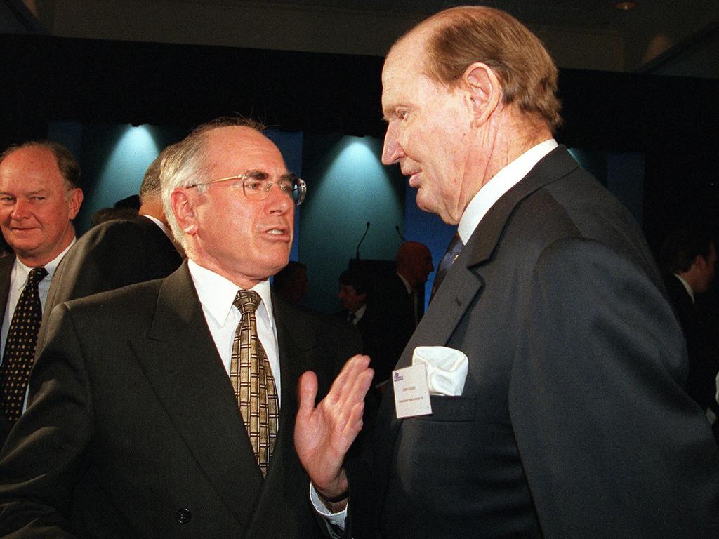 Australia’s most powerful man and former prime minister John Howard.