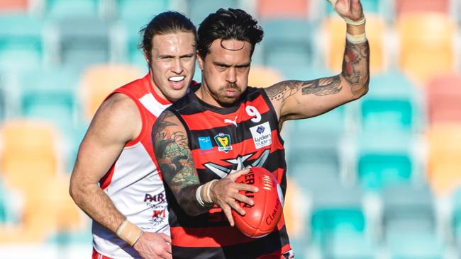 TSL Allen Christensen, Lauderdale, Harry Burgess, Clarence. Picture Linda Higginson.