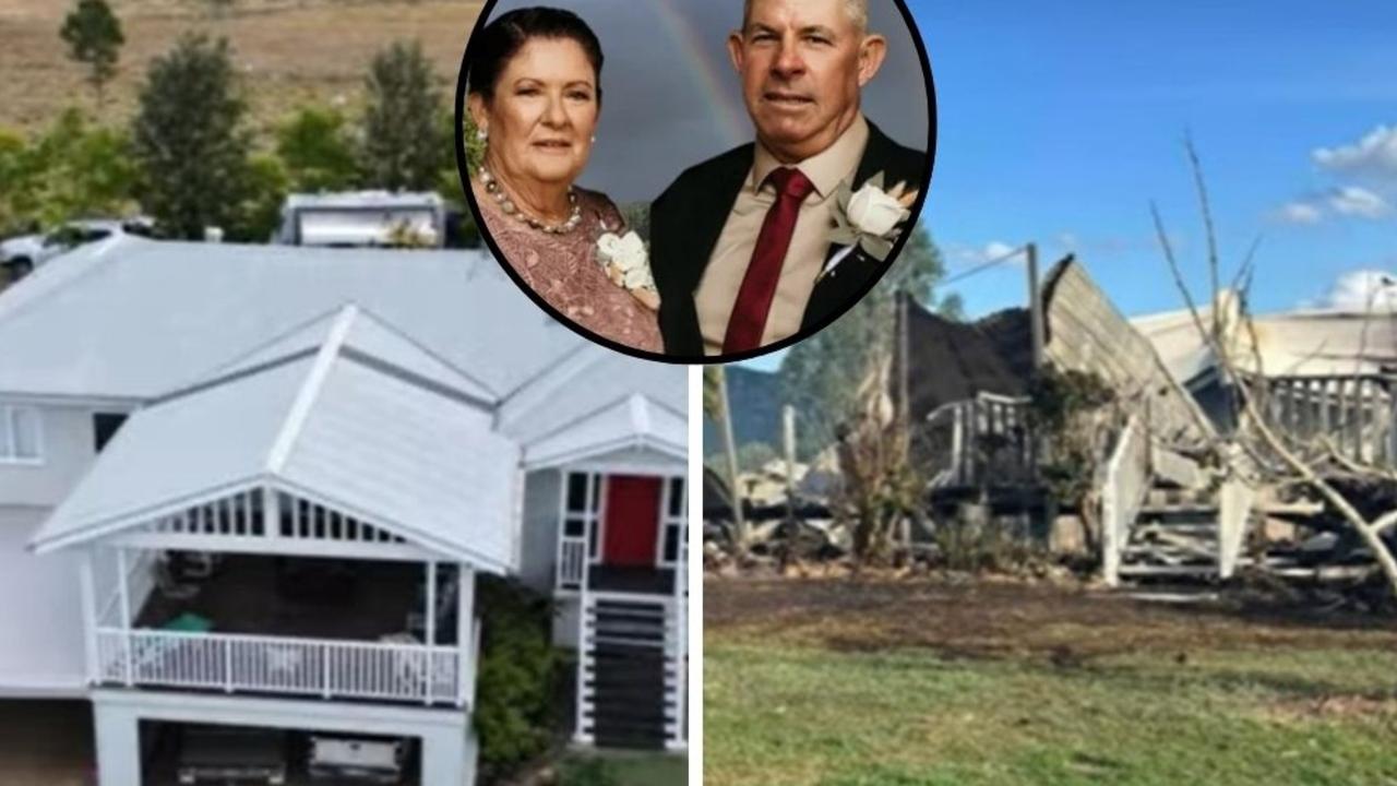 Natasha Humphries said the devastating blaze which gutted her parents Carol and Warren “Wazza” Backhouse’s beautifully renovated “dream home” at Lower Wonga about midday Sunday.