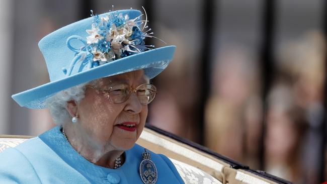 The celebrations marked the Queen’s 92nd birthday celebrations. Picture: AP