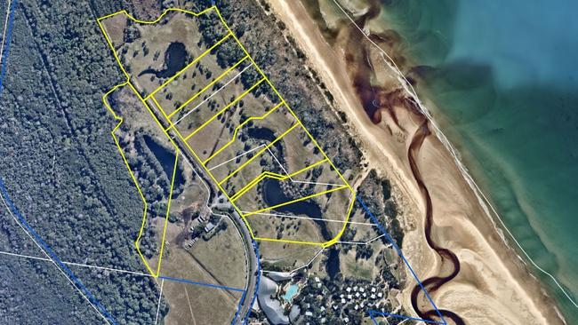 A planning proposal is seeking rezoning of land near Elements of Byron at Belongil.