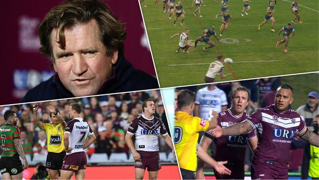 Manly have had three match-defining decisions go against them in their