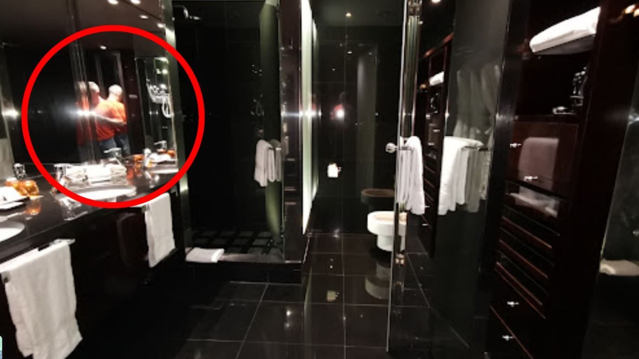 Another reflection seen in a picture taken at a Barcelona hotel in 2019.