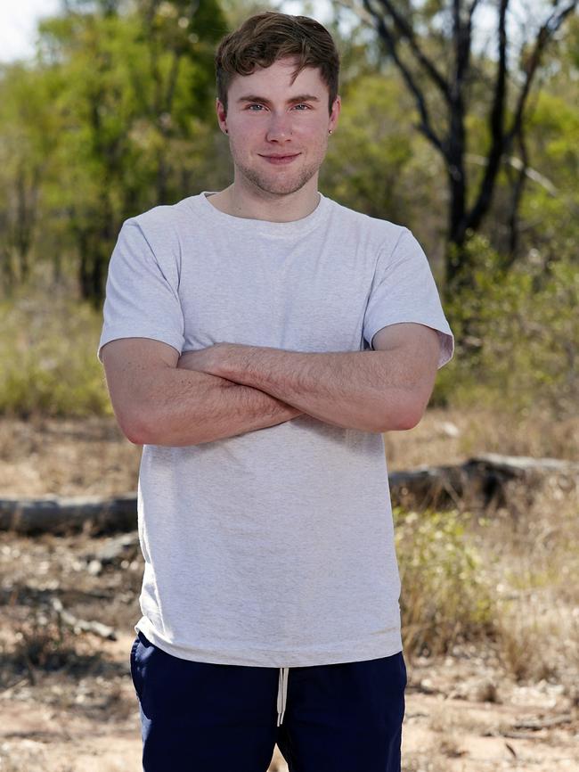 Alex Frost on Survivor Australia.