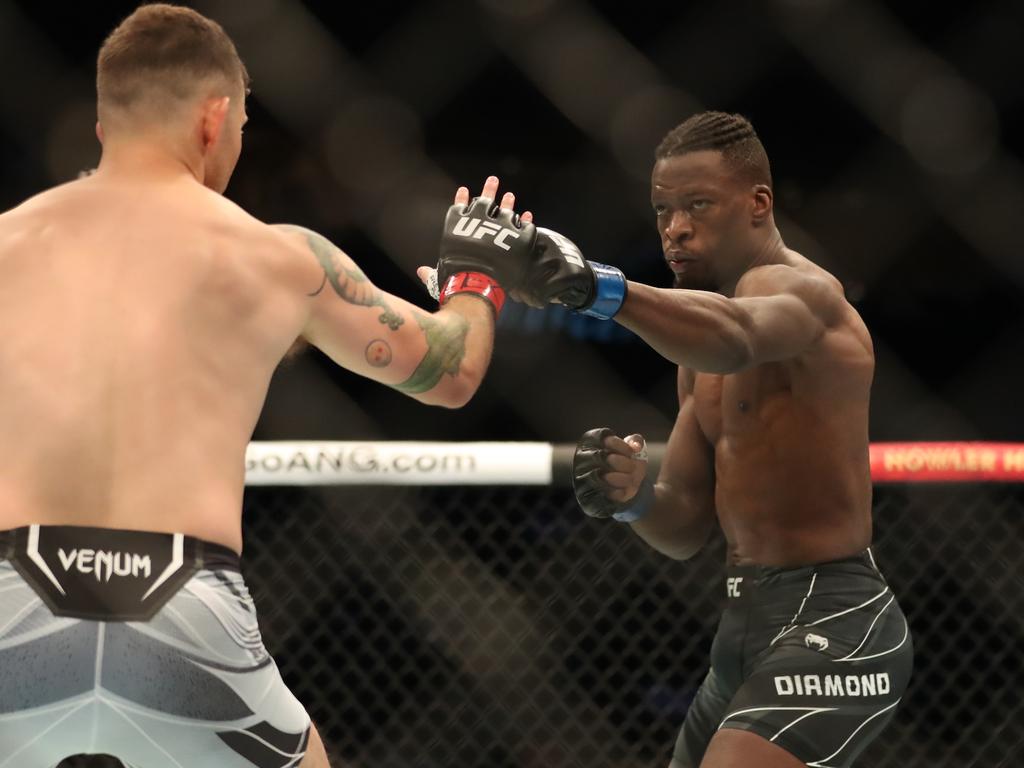 Mike ‘Blood’ Diamond is hoping to get his first UFC win in Sydney. Picture: Alejandro Salazar/PxImages/Icon Sportswire/Getty Images