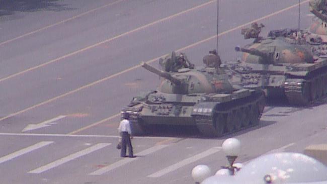 Phua’s footage from the Beijing Hotel on June 5, 1989. Picture: ABC News Australia / Willie Phua