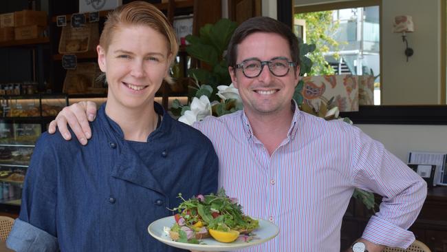 Bronte’s head chef Sacha Ryan-Dryden and owner Tim Lepoutre wanted to open a high-end breakfast cafe at Noosaville.