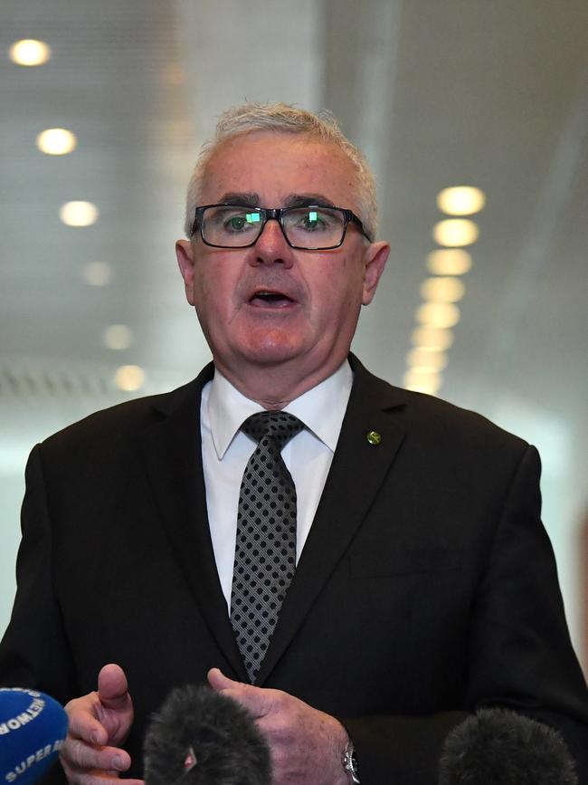 Andrew Wilkie. Picture: AAP/MICK TSIKAS