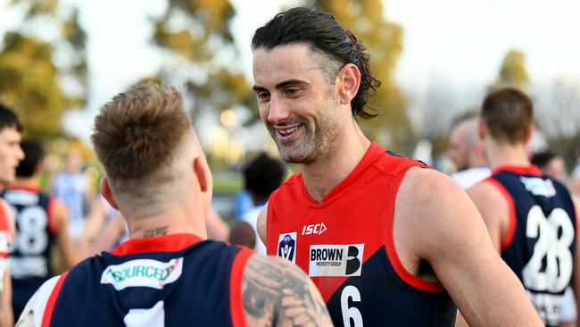 Brodie Grundy says playing in the VFL was “sobering”. Picture: Josh Chadwick/AFL Photos via Getty Images