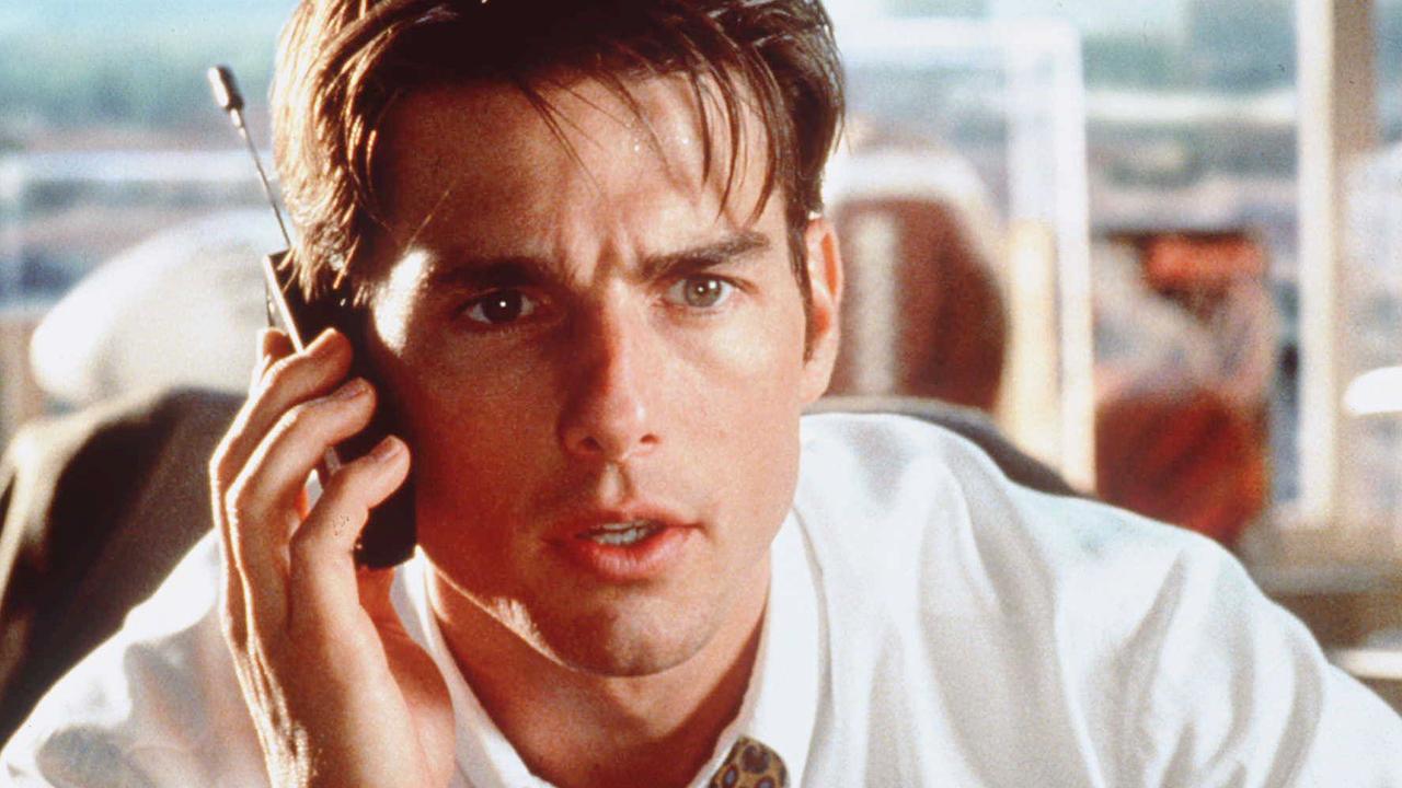 Tom Cruise in 1996 film Jerry Maguire.