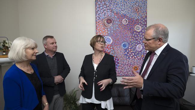 Christine Morgan, left, is the Prime Minister’s national suicide prevention adviser. Picture: Chris Kidd