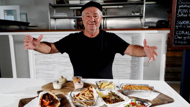 Fetta's Greek Taverna owner George Karagiannis said the best selling dish at the restaurant was the lamb on a spit, although there are many fan favourite dishes on the menu such as souvlaki, kalamari and finger-licking baklava. PICTURE: STEWART McLEAN