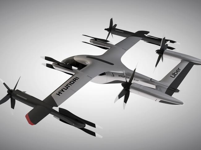 Hyundai has created a full-scale “air taxi” for Uber’s upcoming Air service. Picture: Supplied