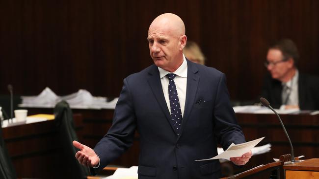 Premier Peter Gutwein has 14.9 FTE staff working for him at an annual cost of $2.16m to $2.5m. Picture: Nikki Davis-Jones