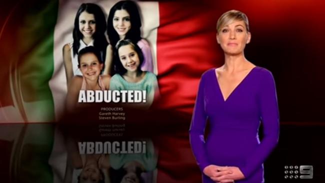 Tara Brown has previously reported on a child abduction case in Queensland's Sunshine Coast. At the time, the story was hailed as ‘the biggest international child abduction case in living memory.’ Picture: Channel 9