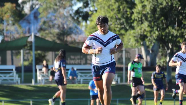 Langer Reserves action between Mabel Park SHS and Ipswich SHS from earlier this season.