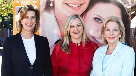 Former editors Deborah Thomas, Robyn Foyster and Ita Buttrose. Pic supplied.