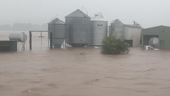 Flooding at Lismore in northern NSW on March 1, 2022. Picture: Supplied