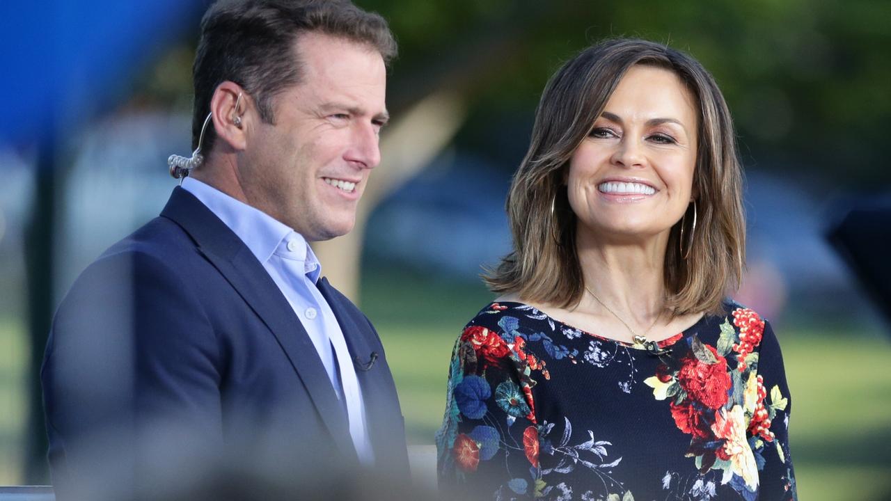 Lisa Wilkinson and Karl Stefanovic. Picture: Peter Wallis