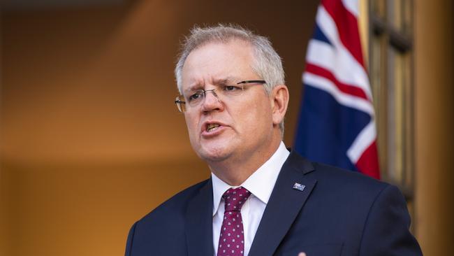 Prime Minister Scott Morrison, Picture: Martin Ollman