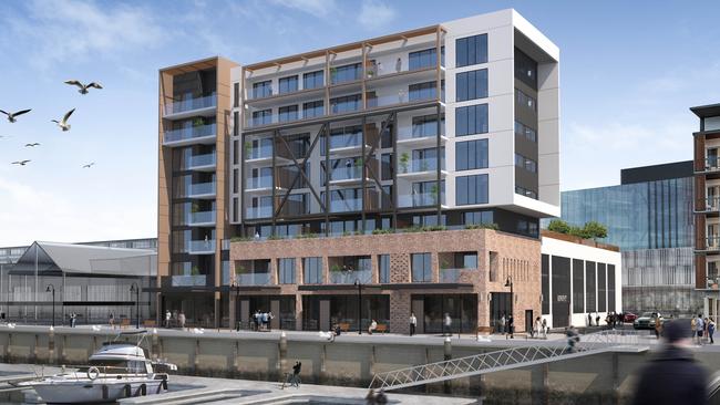 Dock 27, Queen’s Wharf development perspective.