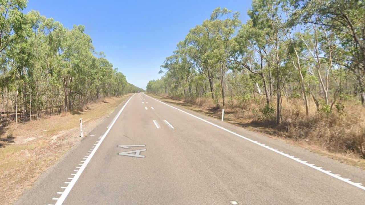 Car leaves Bruce Hwy, hits tree