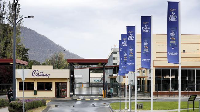 Cadbury factory at Claremont. Picture: RICHARD JUPE