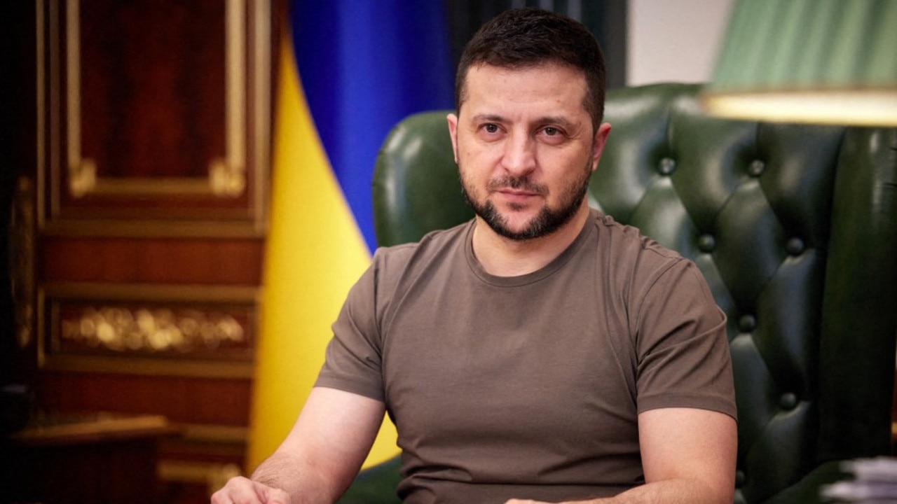 Volodymyr Zelensky: I will stay with these people to the end | The ...