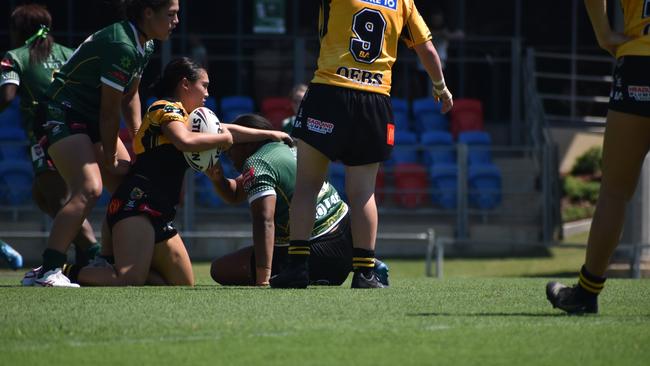 Harvey Norman under 19s game between the Ipswich Jets and Sunshine Coast Falcons. Saturday March 4, 2023. Picture, Nick Tucker.
