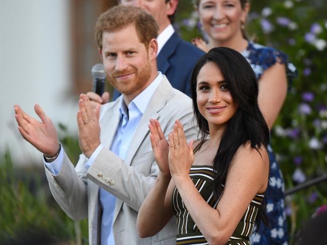 Prince Harry and Meghan Markle have relocated to Los Angeles. Picture: Getty Images