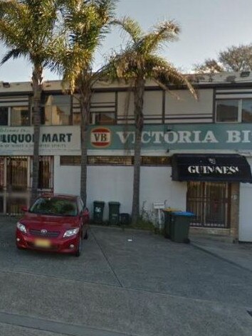 The liquor store next door from the proposed boarding house at 38 Henry St Leichhardt.