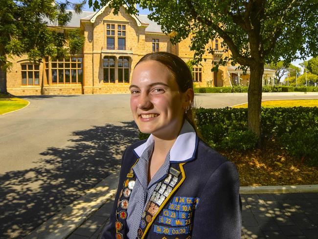 February  04, 2025Scotch College captain Amy Wallace has applied for Teen Parliament. She is advocating for a more unified approach to using AI in schools across the state.Picture: RoyVPhotography