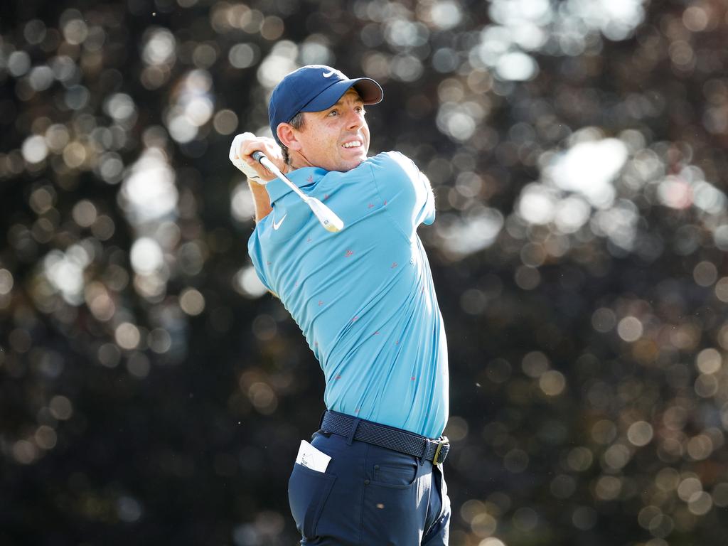 Rory McIlroy finished the second round at one shot off the pace. Picture: Jared C. Tilton/Getty Images
