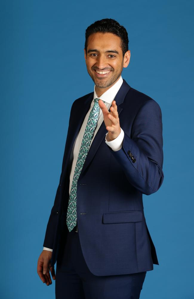 Capturing an audience with his speeches ... Waleed Aly has bo9lstered the viewers switching on The Project. Picture: Andrew Tauber