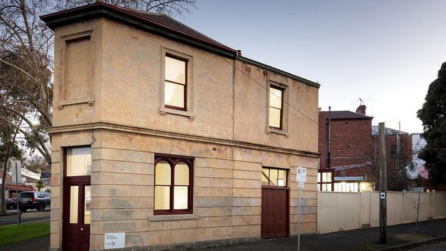 Now a three-bedroom house, 84 Barkly St, Carlton was formerly Weedon’s Hotel. The property sold earlier this week, ahead of a scheduled Saturday auction.